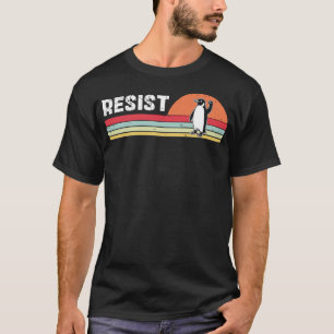 T-shirt Pingouin résiste aux pingouins amusants