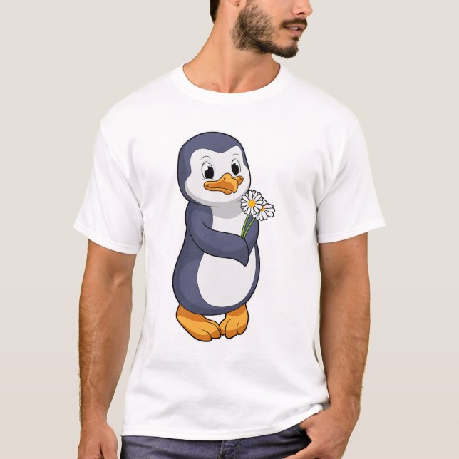 T-shirt Pingouin with Daisy (Devant)