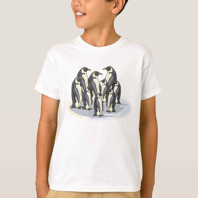 T-shirt pingouins (Devant)