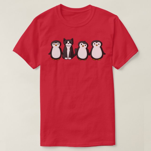 T-shirt Pingouins (Design devant)