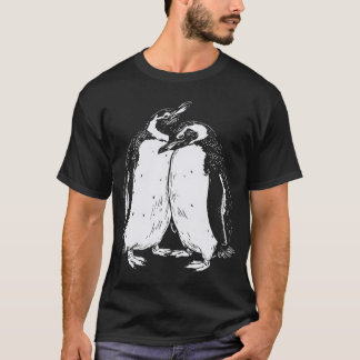 T-shirt Pingouins