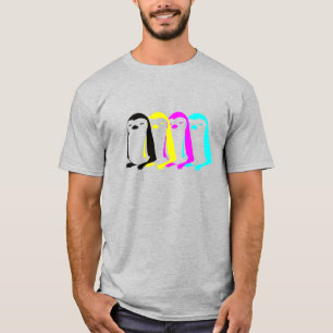 T-shirt Pingouins CMYK