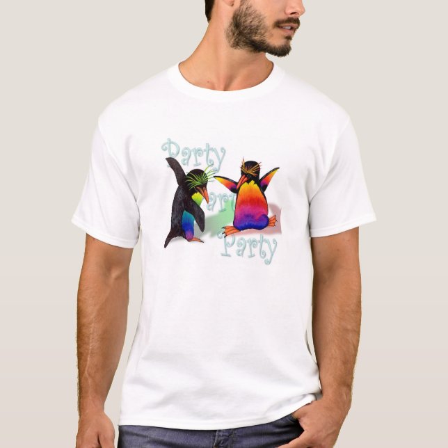 T-shirt Pingouins de partie (Devant)