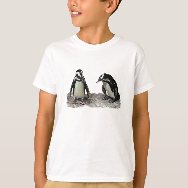 T-shirt Pingouins d'enfants (Devant)