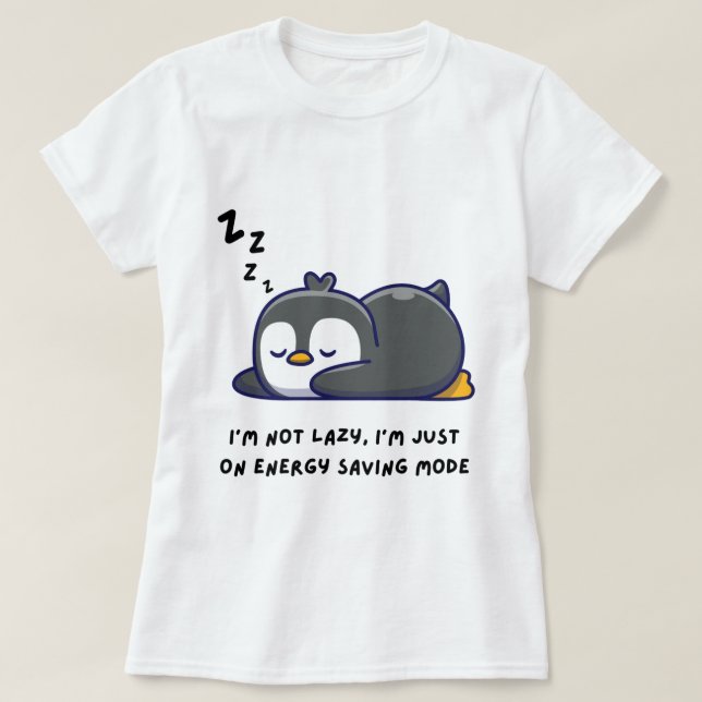 T-shirt pingouins mignons (Design devant)