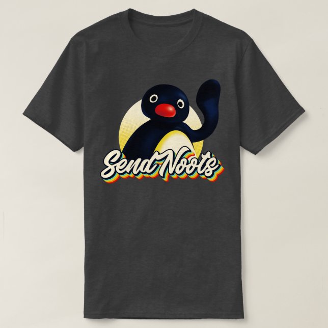 T-shirt Pingu Envoyer des noeuds 1 (Design devant)