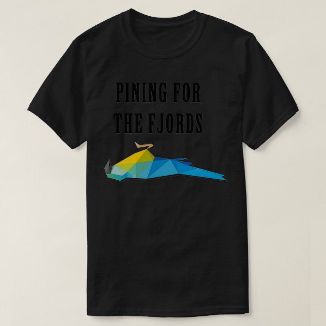 T-shirt Pining pour les fjords (Design devant)