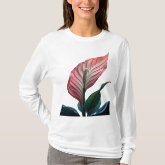 T-shirt pink anthurium
