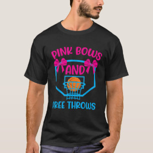 T-shirt Pink Bows et Free Thers sexe révéler des conceptio