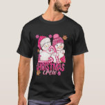 T-shirt Pink Christmas Crew Snowman Avec Sucre de canne Xm<br><div class="desc">Pink Christmas Crew Snowman Avec Sucre de canne Noël Sleeve Long</div>