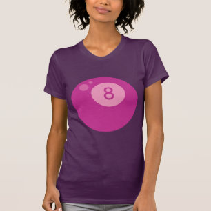 T-shirt Pink Eighball