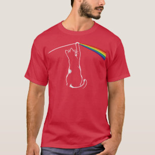 T-shirt Pink Floyd Funny Chat Casquette