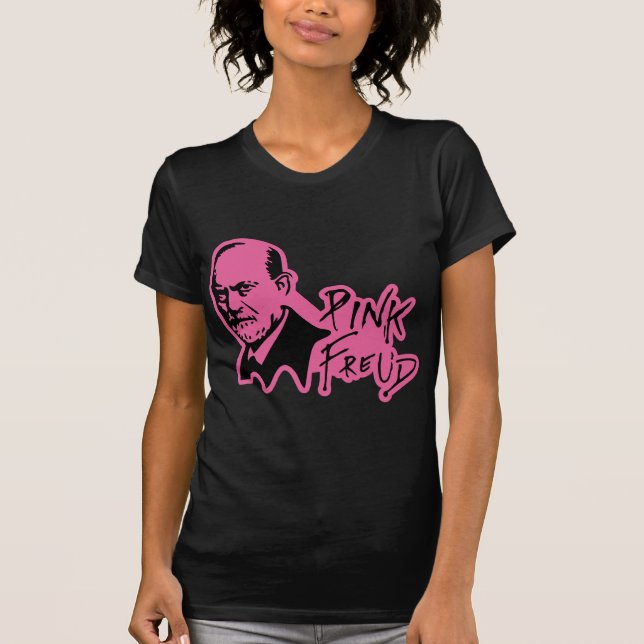 T-shirt PINK FREUD Psychoanalysis Sound Edition (Devant)