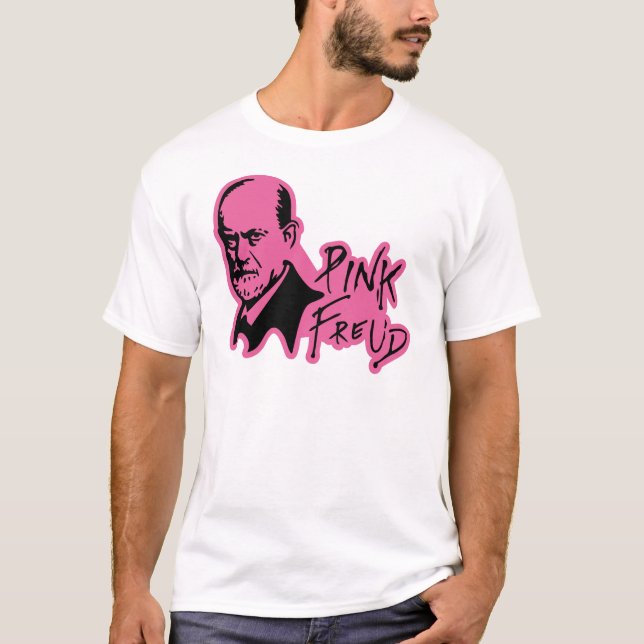 T-shirt PINK FREUD Psychoanalysis Sound Edition (Devant)