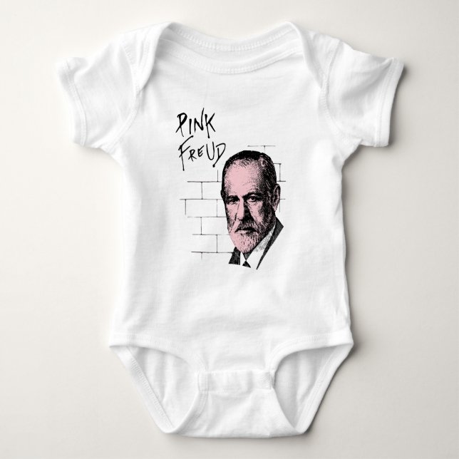T-shirt Pink Freud Sigmund Freud (Devant)