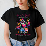 T-shirt Pink Ghouls Hallowen Bachelorette<br><div class="desc">Préparez-vous à fêter en style avec notre T-Shirt de soirée Pink Ghouls Halloween Bachelorette ! Cette chemise ludique et festive présente un design rose audacieux, parfait pour la future mariée et son équipe d'âmes. Que vous soyez en ville ou que vous ayez une nuit éffrayante à l'intérieur, ce t-shirt ajoute...</div>