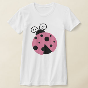 T-shirt Pink Ladybug