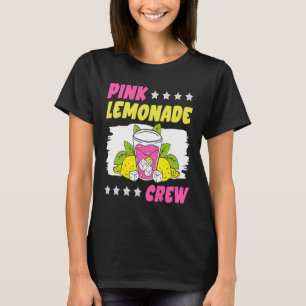 T-shirt Pink Lemonade Crew Lemon Juice Boss 13