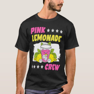 T-shirt Pink Lemonade Crew Lemon Juice Boss 13