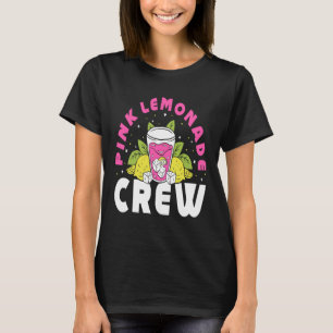 T-shirt Pink Lemonade Crew Lemon Juice Boss 7