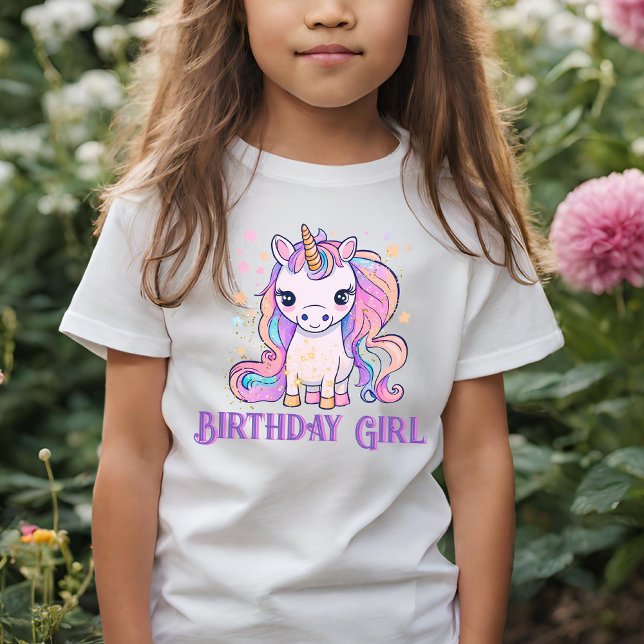 T-shirt Pink Magical mignon étincelant Unicorn Anniversair (Créateur téléchargé)