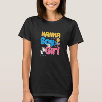 T-shirt Pink or Blue Nana Loves You Best Grandma Ever Gran