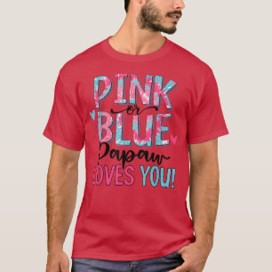 T-shirt Pink or Blue Papaw Love You Tie Dye Baby Genre R