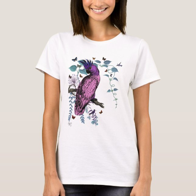 T-shirt Pink Parrot (Devant)