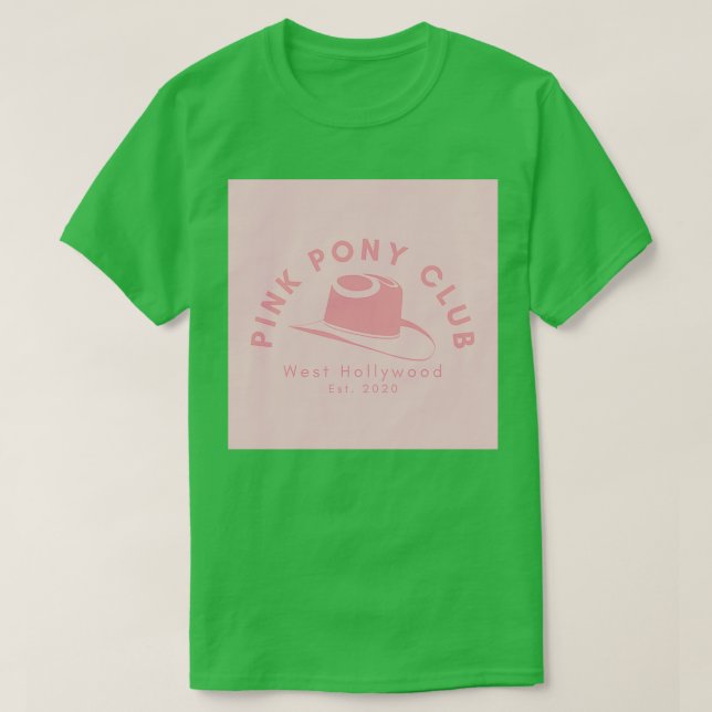 T-shirt Pink Pony Club (Design devant)