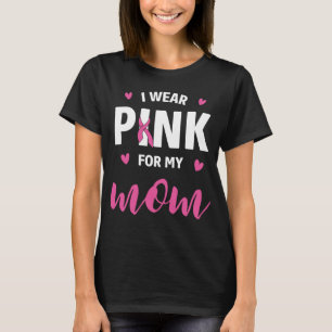 T-shirt Pink Ribbon Maman Fighter Guerrier Cancer du sein