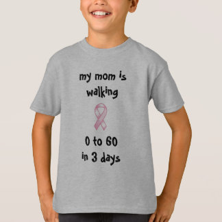T-shirt pink_ribbon_medium-734075, mon momWALKS0 à 60 I…