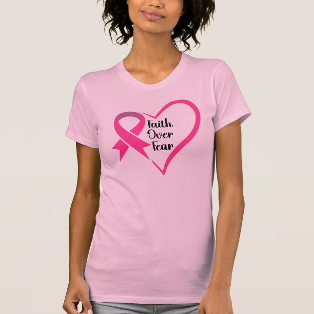 T-shirt Pink Ribbon Sensibilisation au cancer du sein (Devant)