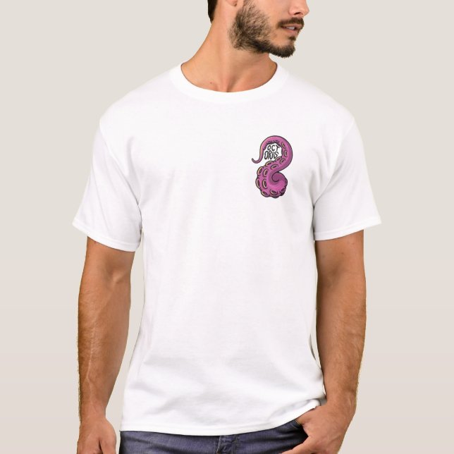 T-shirt Pink Tentacle (Devant)