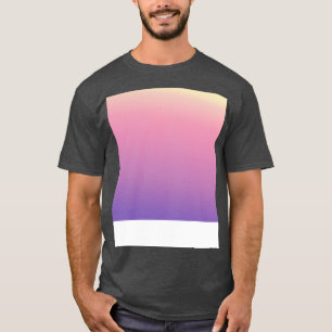 T-shirt Pink violet dégradé Motif Fondu
