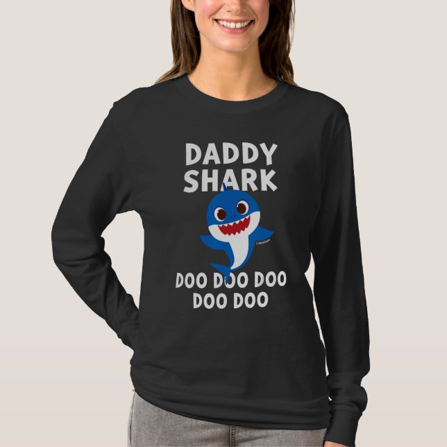 T-shirt Pinkfong Daddy Shark Officiel (Devant)