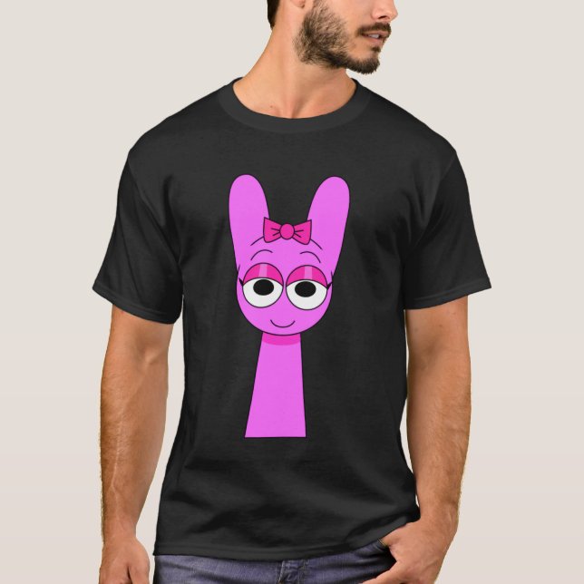 T-shirt Pinki de Sprunky Pyramixed  Jevin Funbot Simon (Devant)