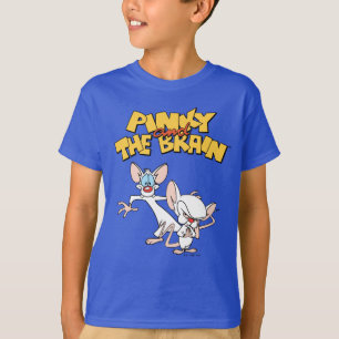 T-shirt Pinky et le cerveau   Afficher le logo
