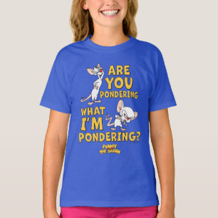 T-shirt Pinky et le cerveau   Vous Pensez ?
