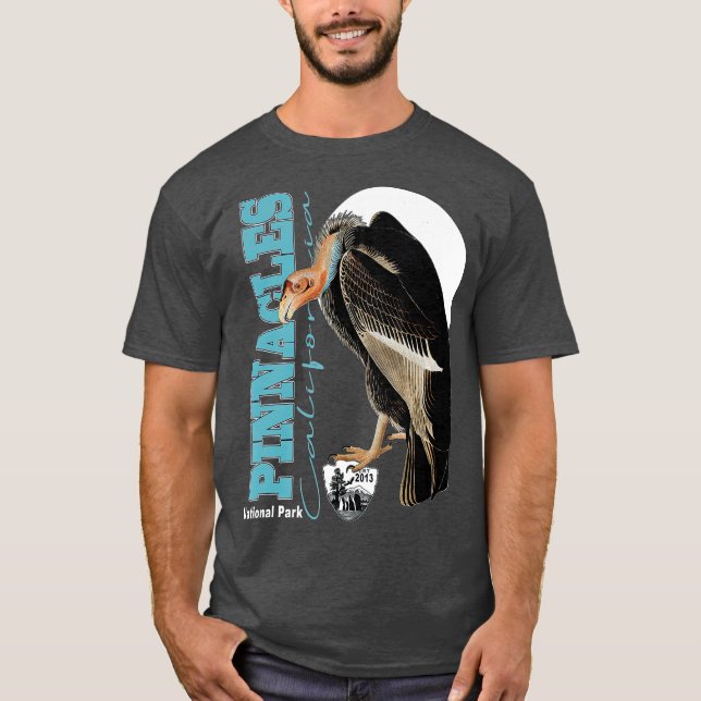 T-shirt Pinnacles National Park California Condors est (Devant)