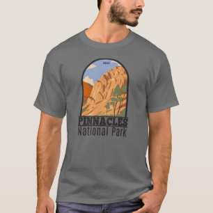 T-shirt Pinnacles National Park Californie Vintage