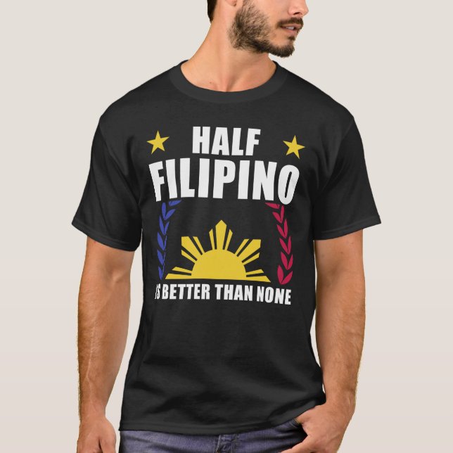 T-shirt Pinoy Pinay, Philippines Philippine Américaine (Devant)