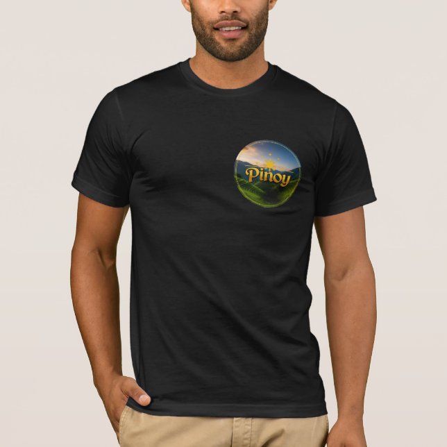 T-shirt Pinoy Pride: Land of Gold and Green (Devant)