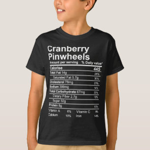 T-shirt Pinroues de canneberge