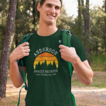 Pins de Réunion Famille Sunset Green