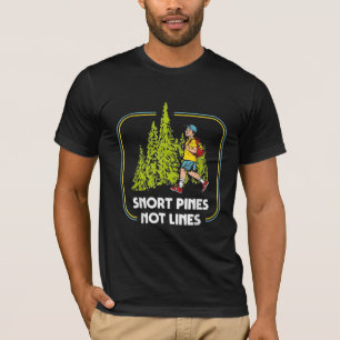 T-shirt Pins De Snort Pas De Lignes Drôle Garçon Allant 