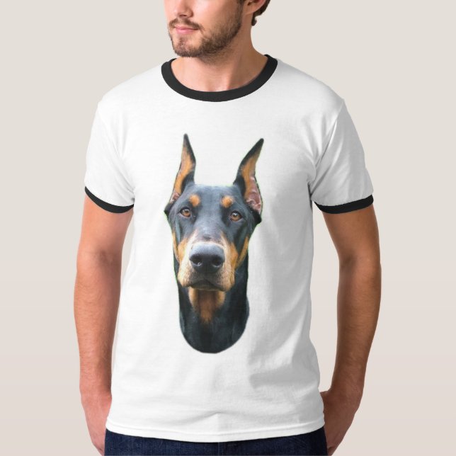 T-shirt Pinscher de dobermann (Devant)