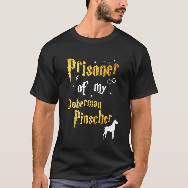 T-shirt Pinscher Doberman  Pinscher Doberman (Devant)