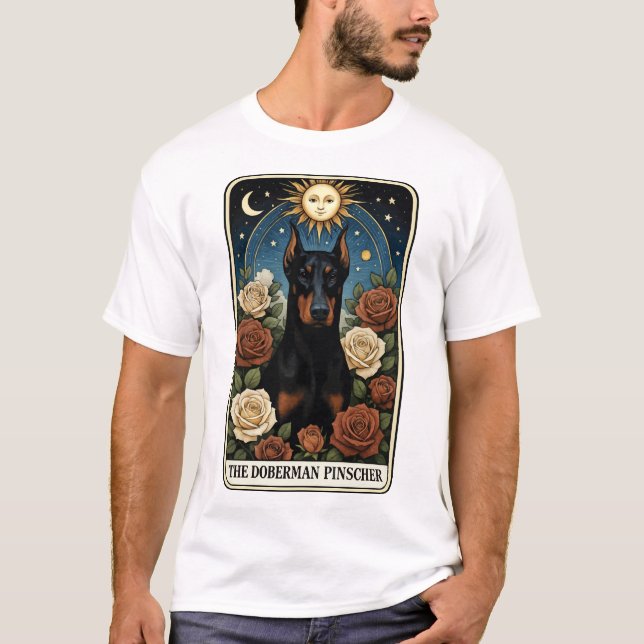 T-shirt Pinscher Dobermann (Devant)