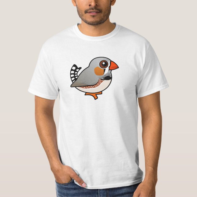 T-shirt Pinson de zèbre de Birdorable (Devant)