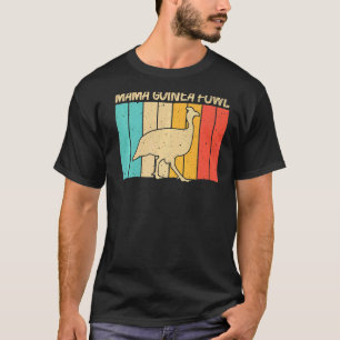 T-shirt Pintade pour femmes maman oiseau poulet ferme